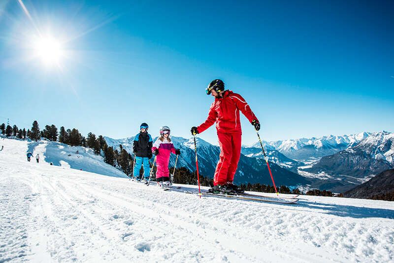 Skifahren am Hochötz